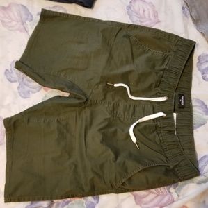 Mens Green shorts